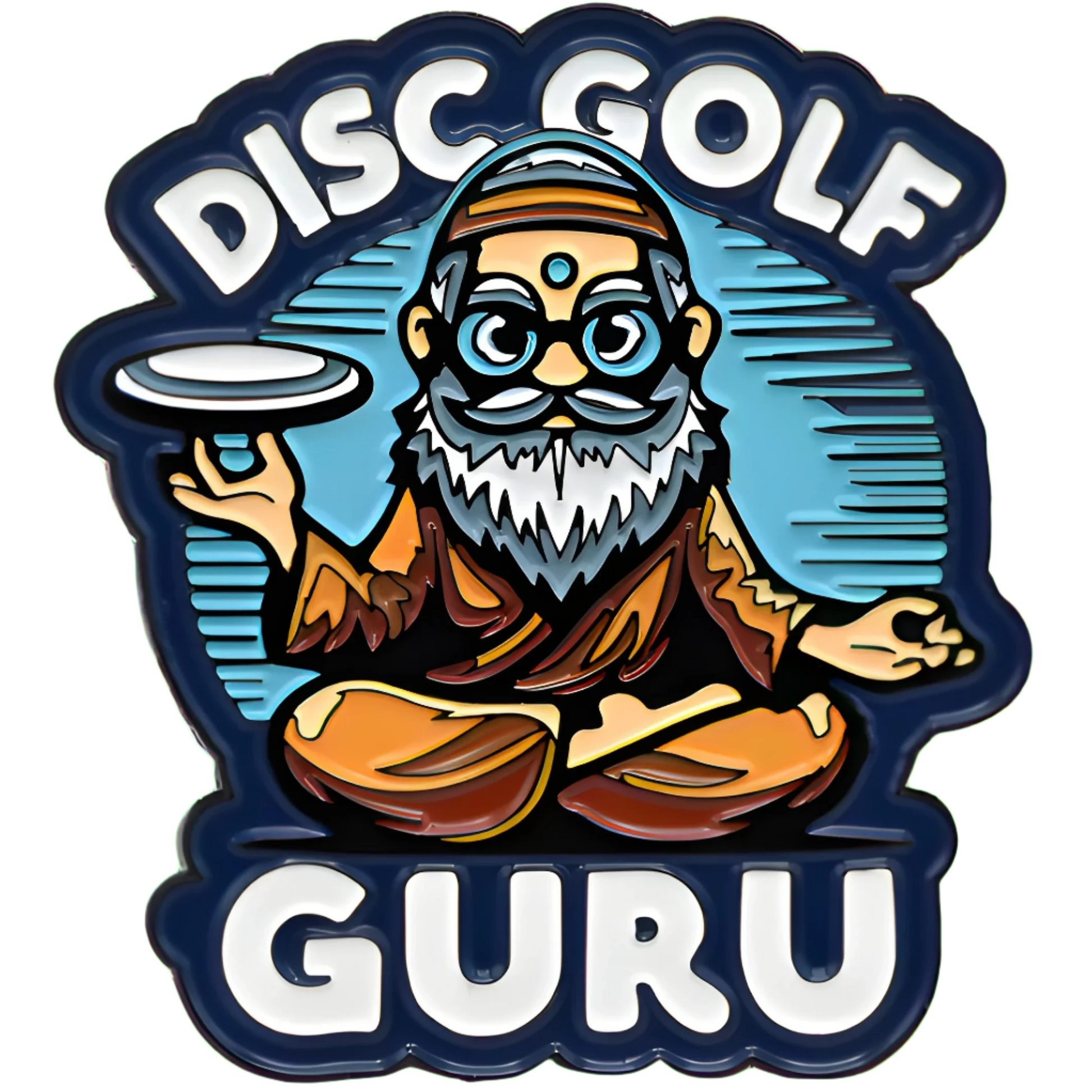 Disc Golf Guru Pin