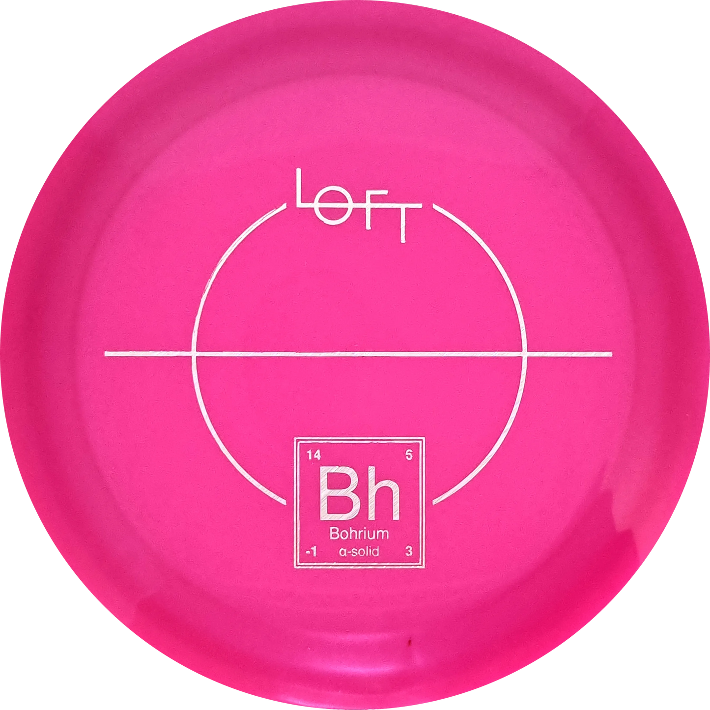 Alpha-solid Bohrium