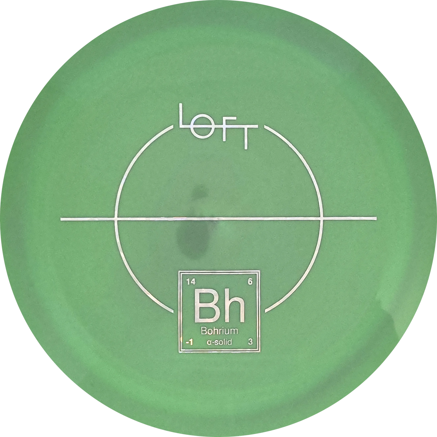 Alpha-solid Bohrium