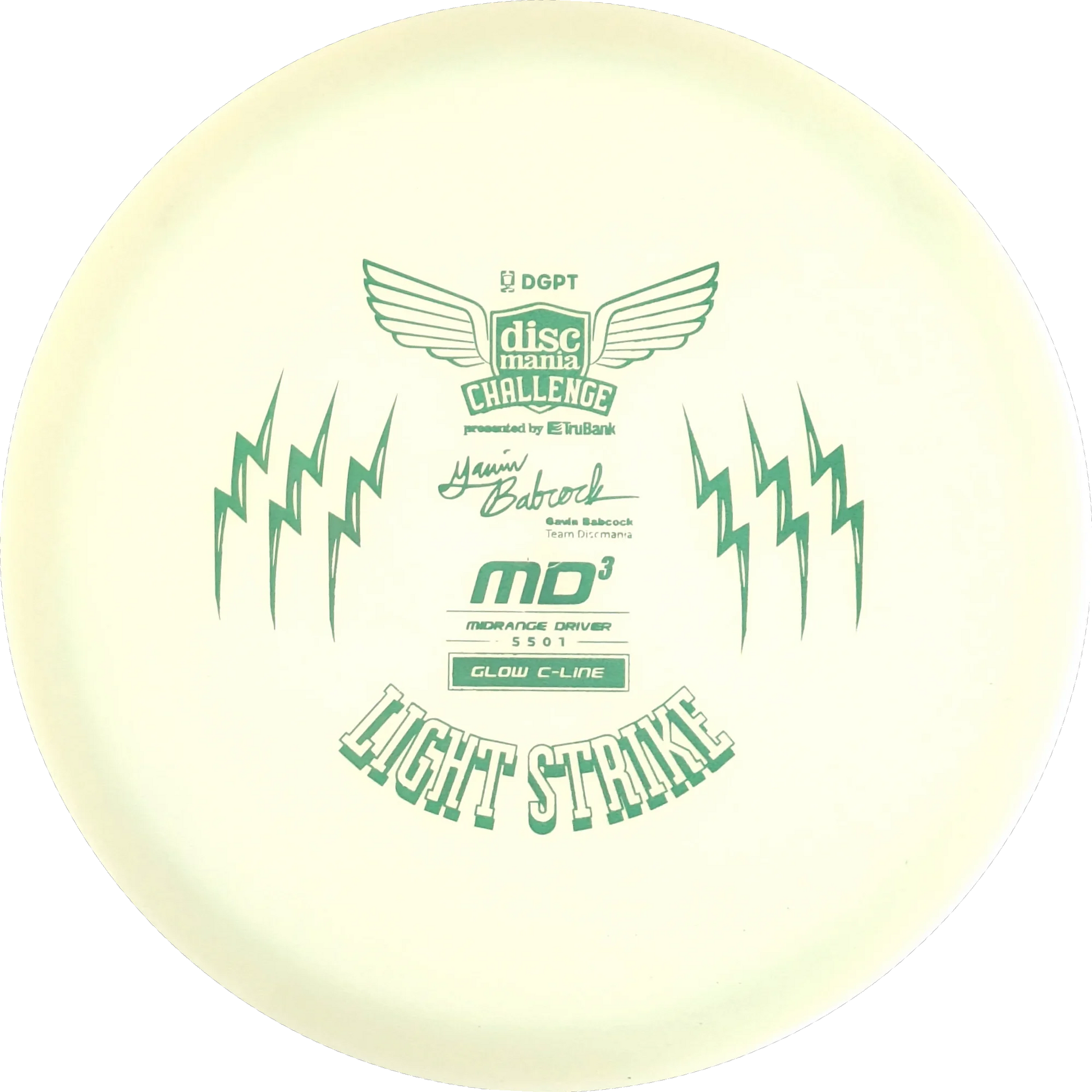 C-line Glow 2026 Discmania Challenge MD3