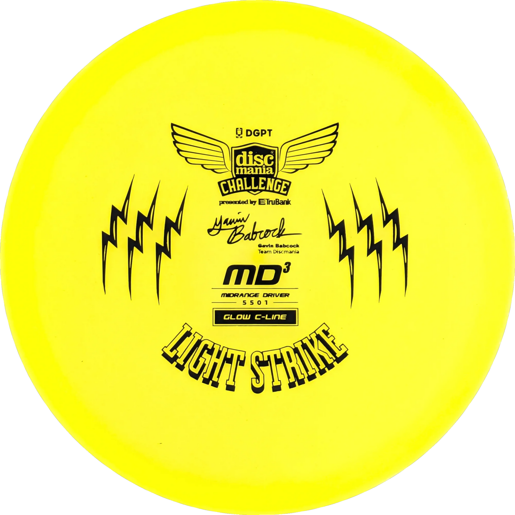 C-line Glow 2026 Discmania Challenge MD3