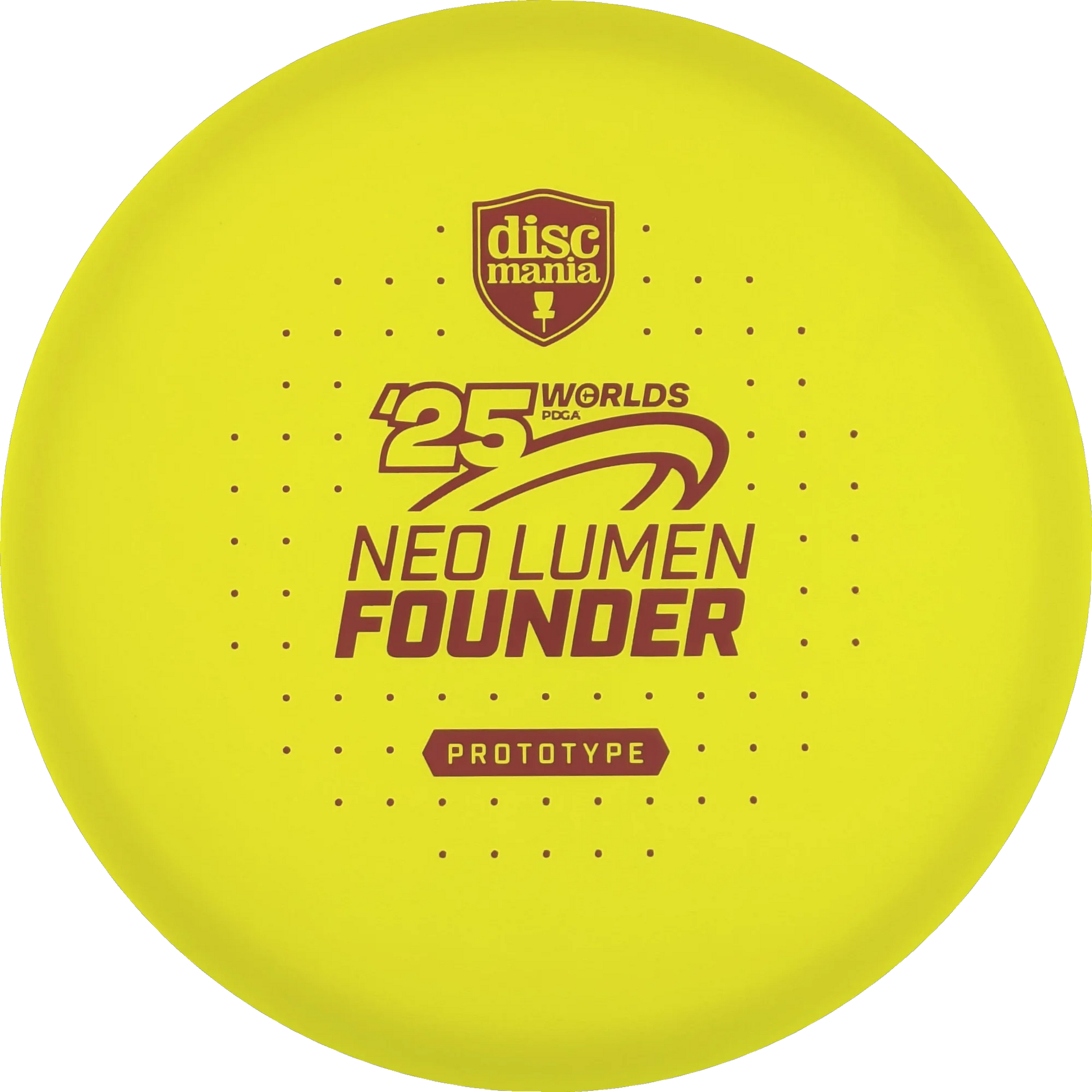 Neo Lumen 2025 PDGA Worlds Founder Prototype