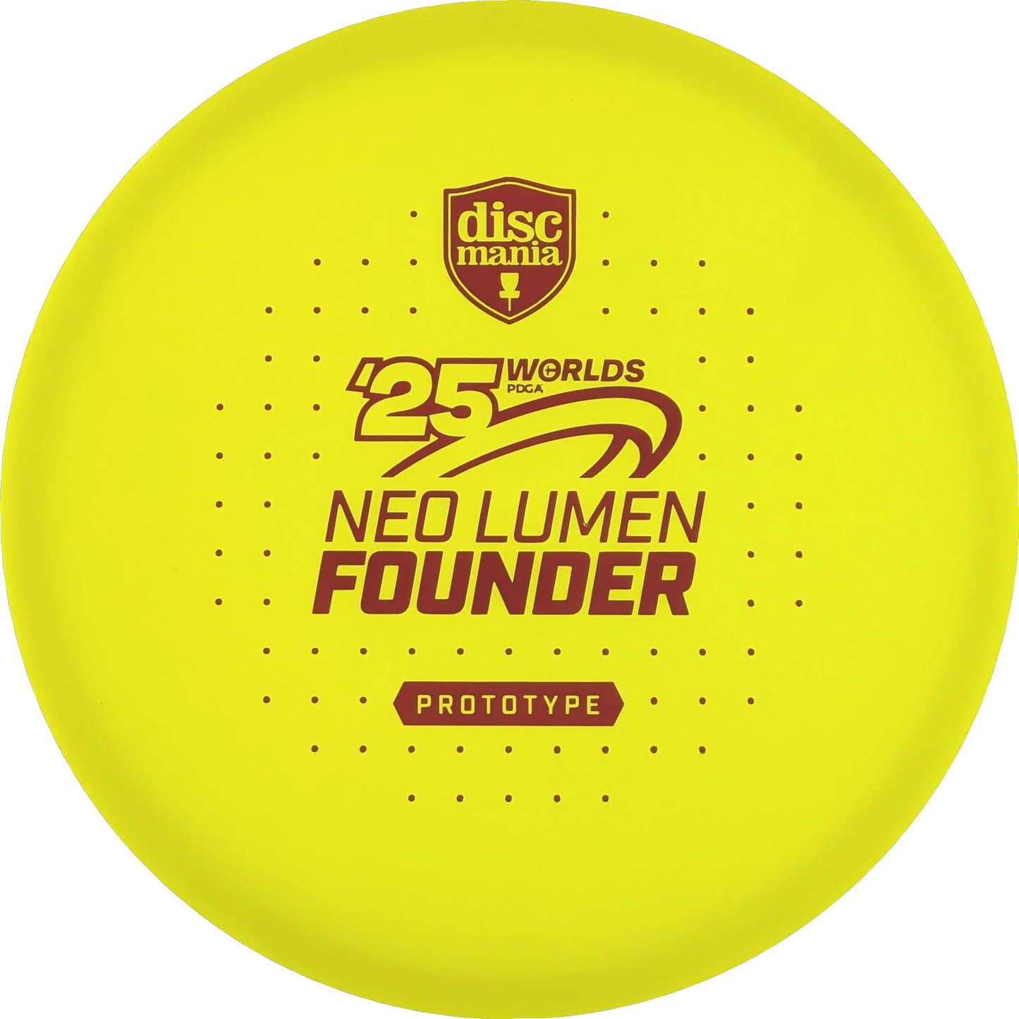 Neo Lumen 2025 PDGA Worlds Founder Prototype