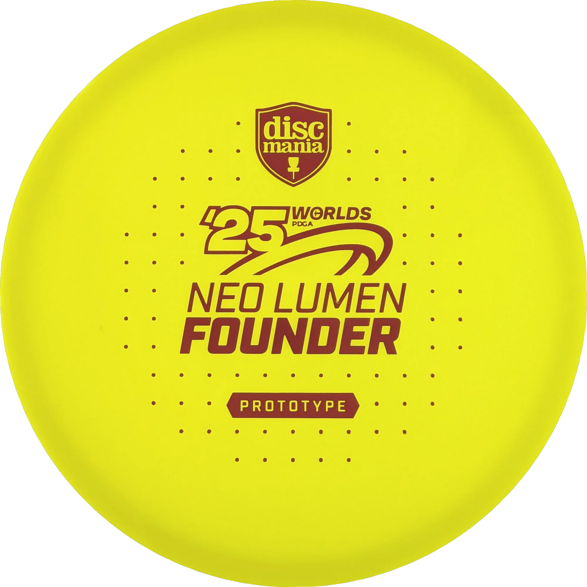 Neo Lumen 2025 PDGA Worlds Founder Prototype