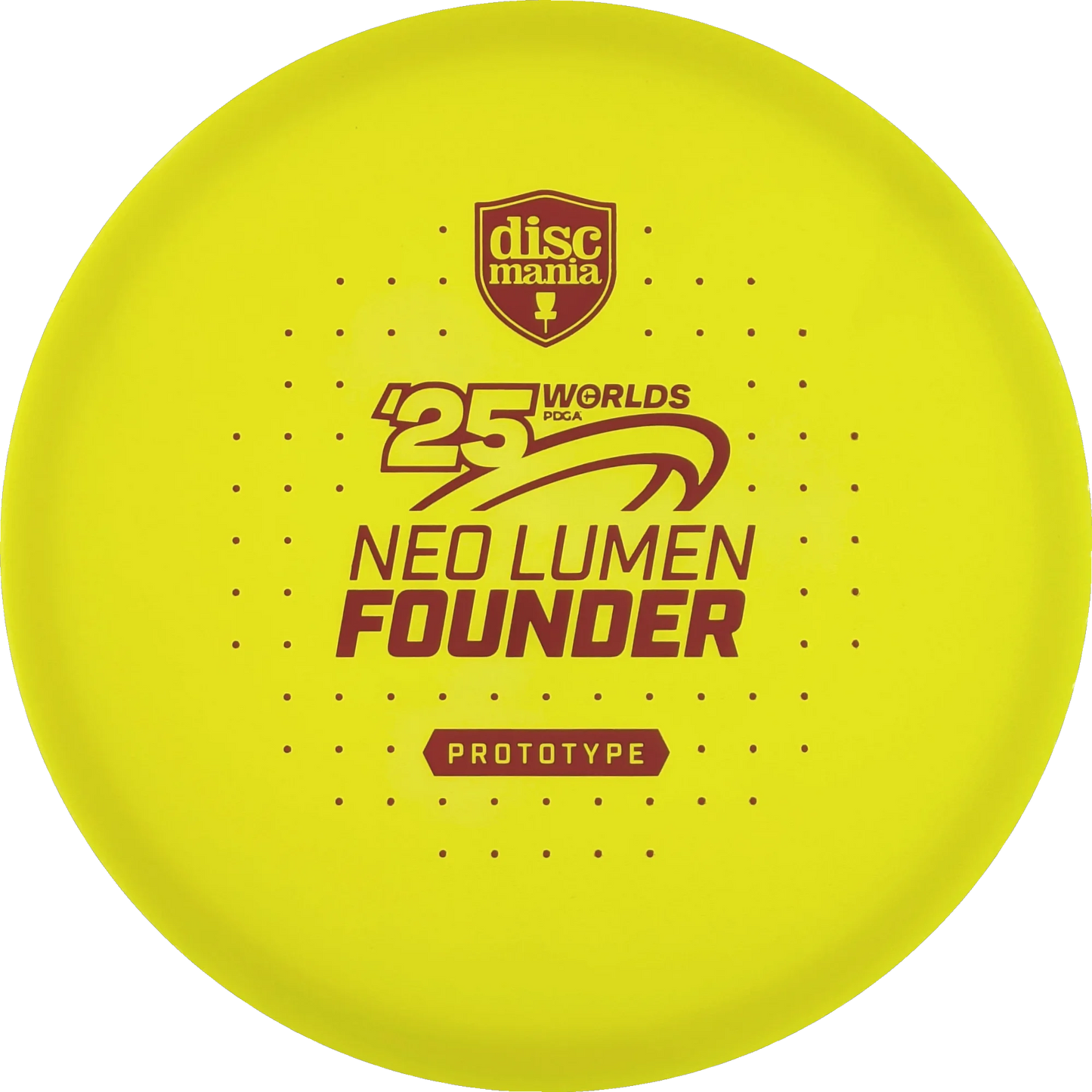 Neo Lumen 2025 PDGA Worlds Founder Prototype