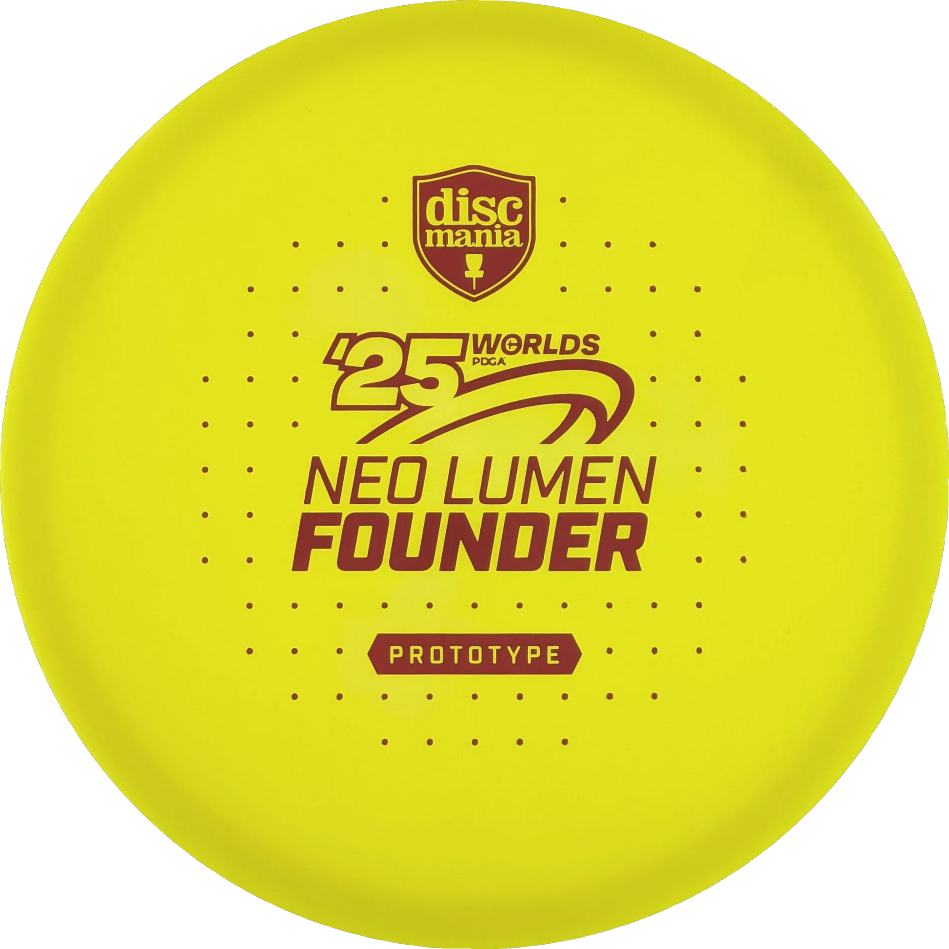 Neo Lumen 2025 PDGA Worlds Founder Prototype