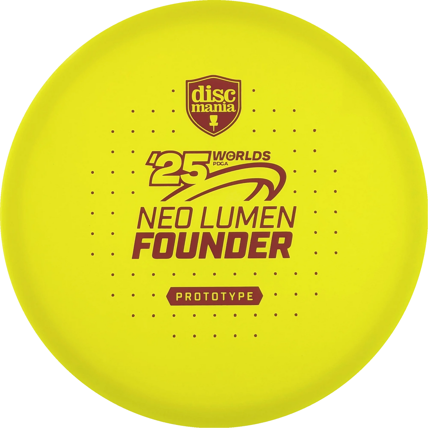 Neo Lumen 2025 PDGA Worlds Founder Prototype