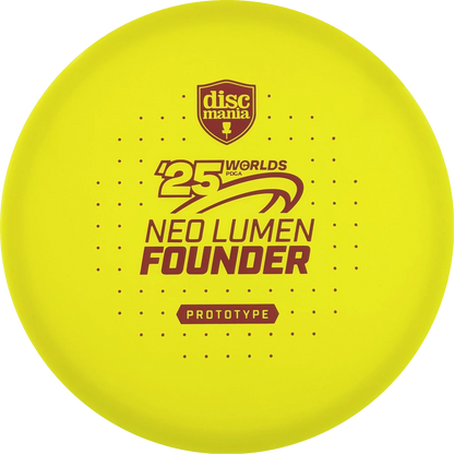Neo Lumen 2025 PDGA Worlds Founder Prototype