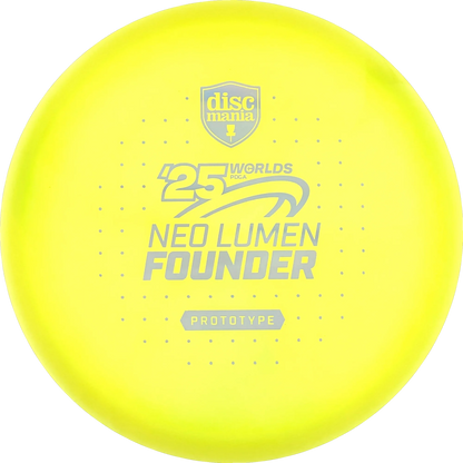 Neo Lumen 2025 PDGA Worlds Founder Prototype
