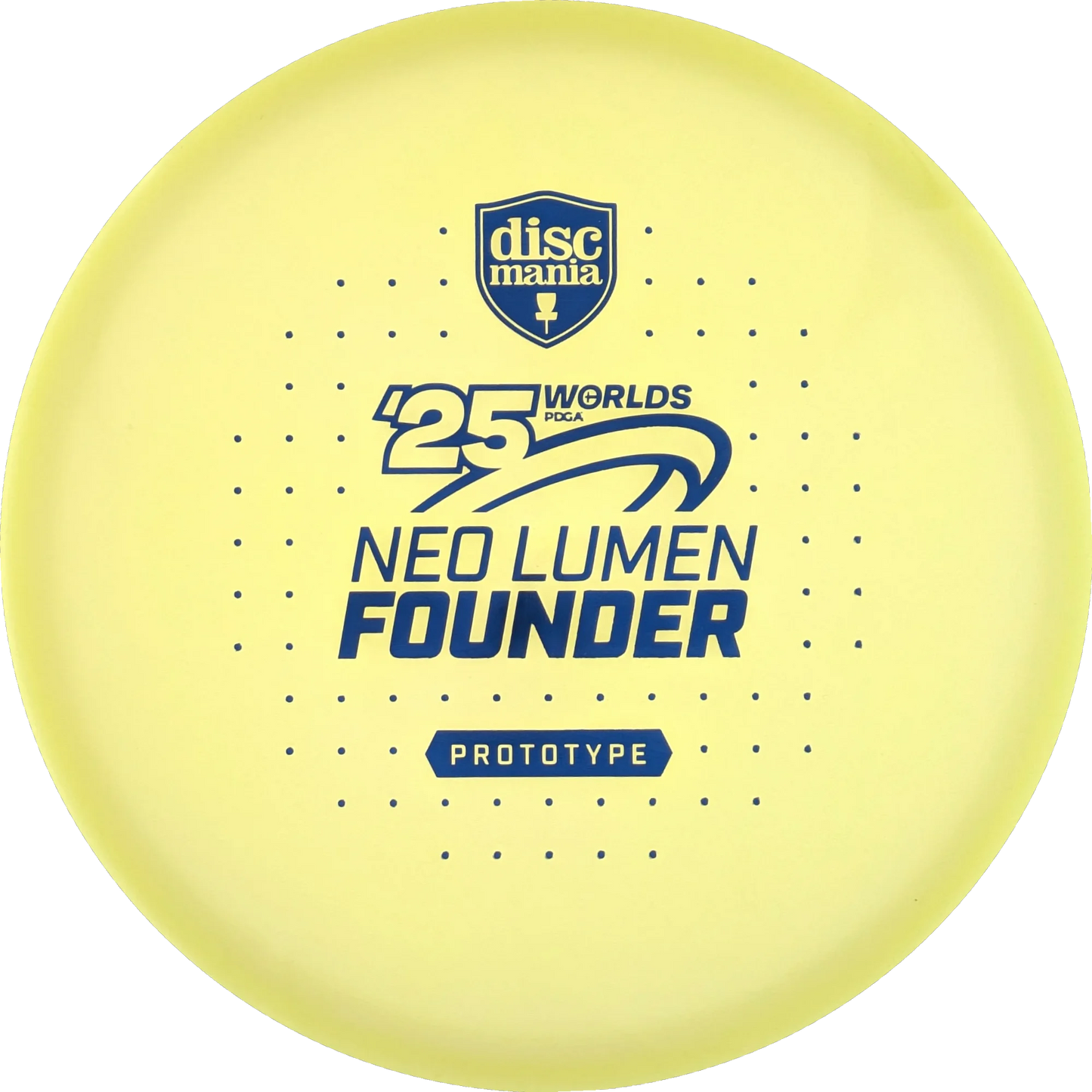 Neo Lumen 2025 PDGA Worlds Founder Prototype