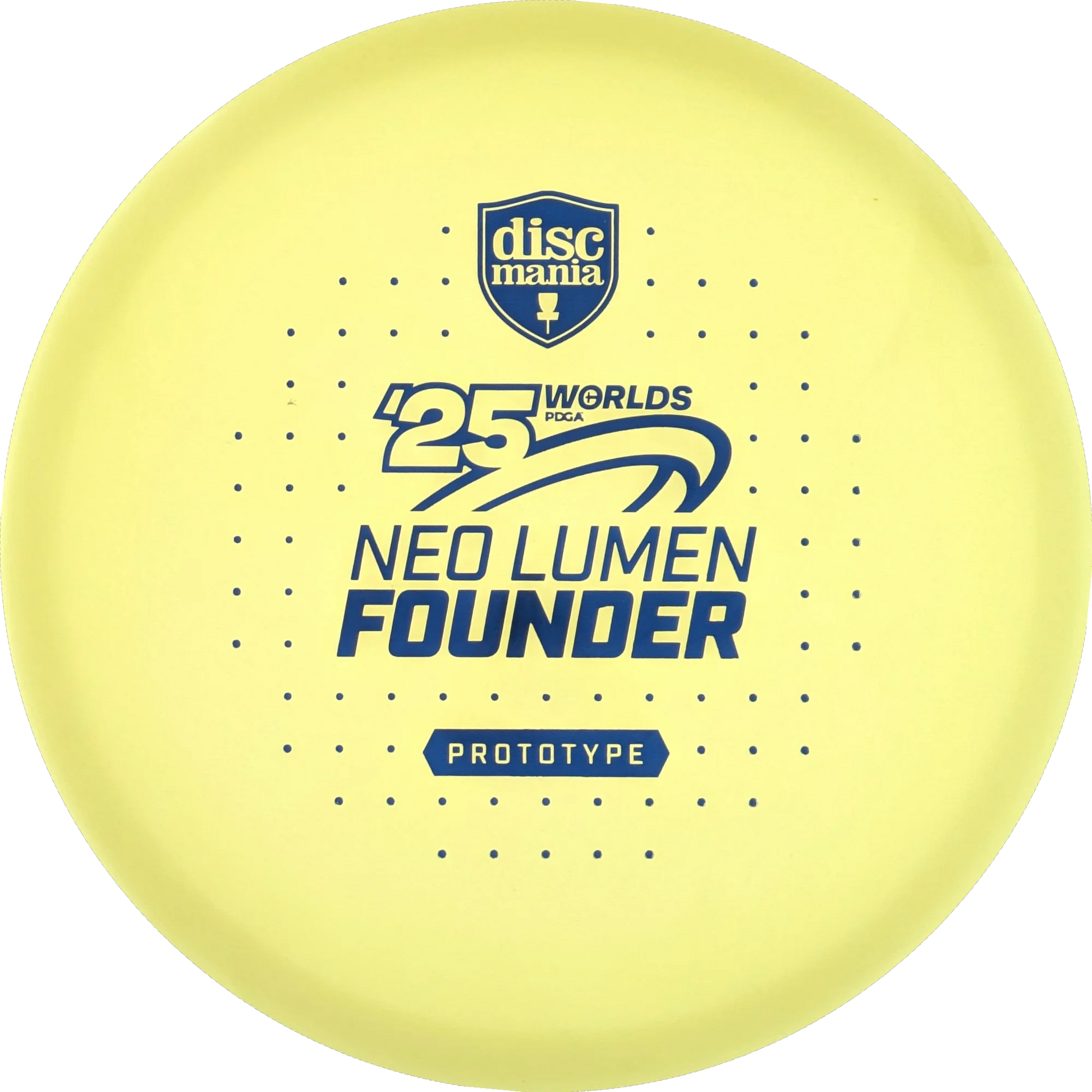 Neo Lumen 2025 PDGA Worlds Founder Prototype