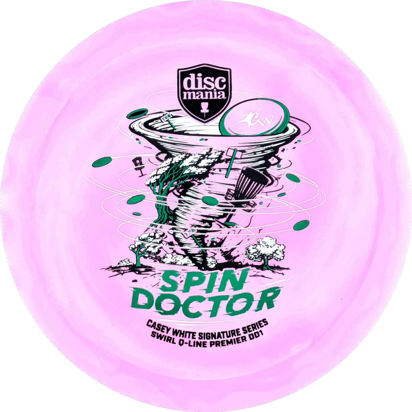 Q-Line Premier Casey White Spin Doctor DD1