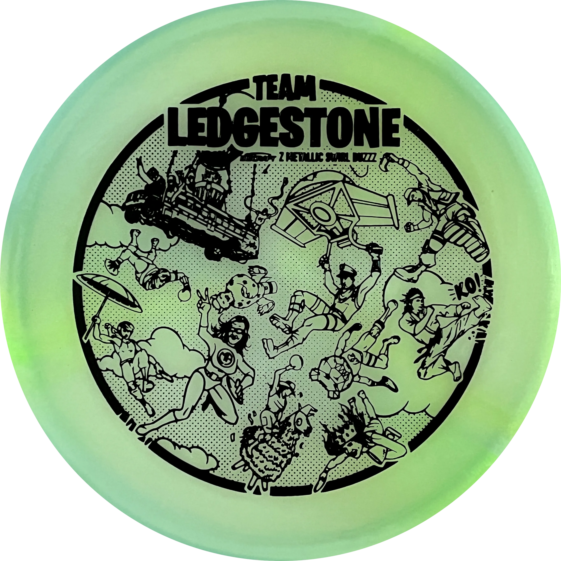 Team Ledgestone Fortnite Z Swirl Metallic Buzzz