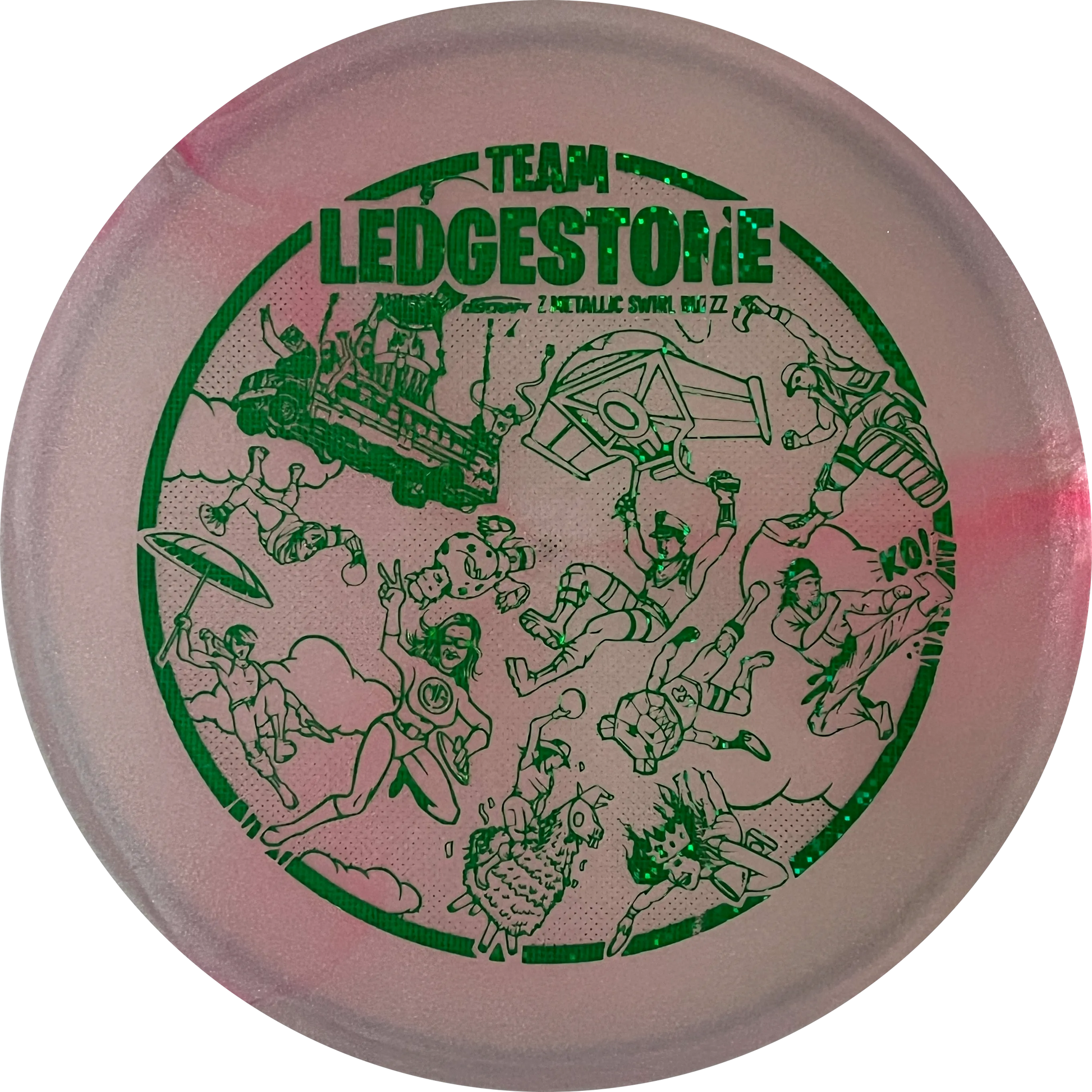 Team Ledgestone Fortnite Z Swirl Metallic Buzzz