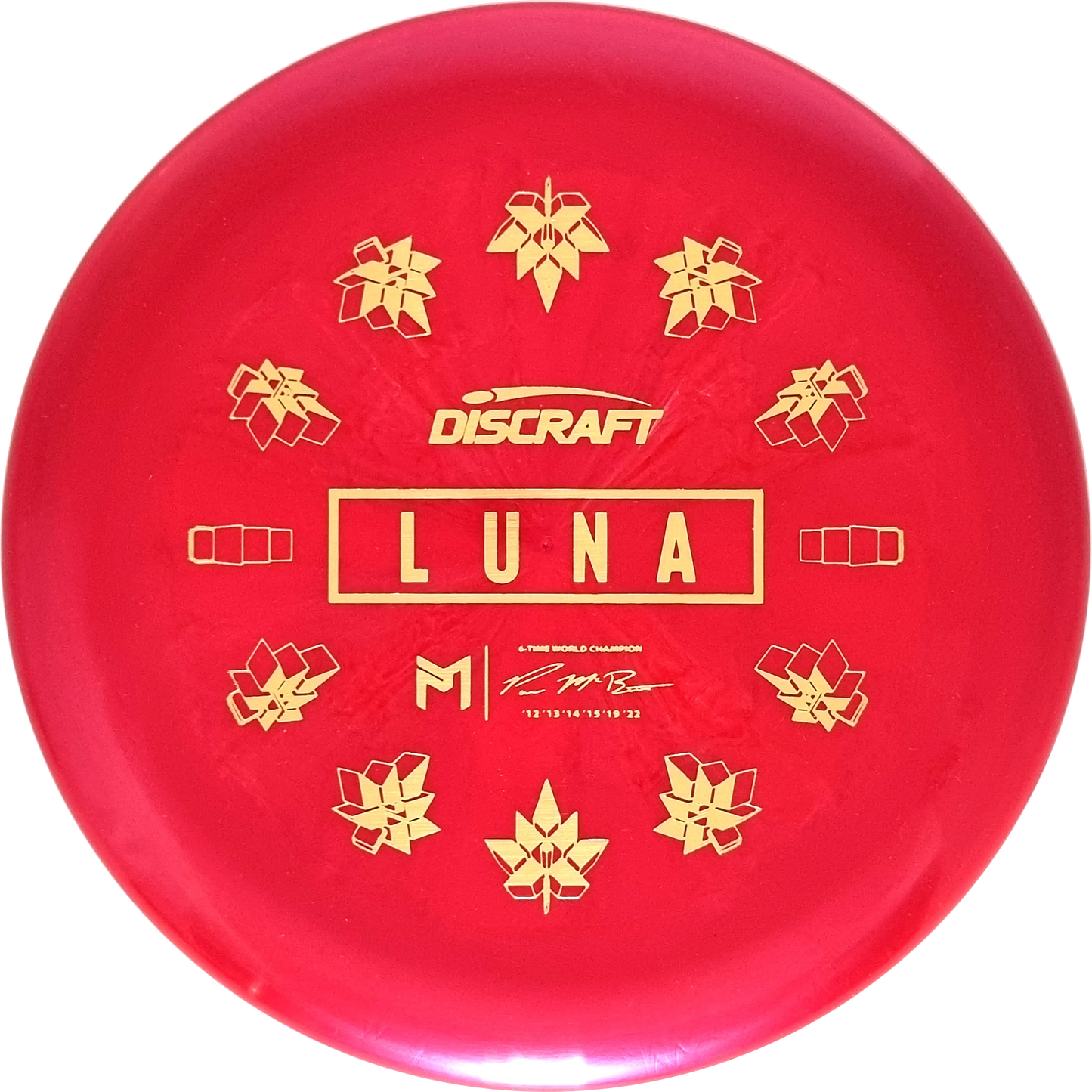 Big Z Line 2024 PDGA Worlds X McBeth Collab Luna