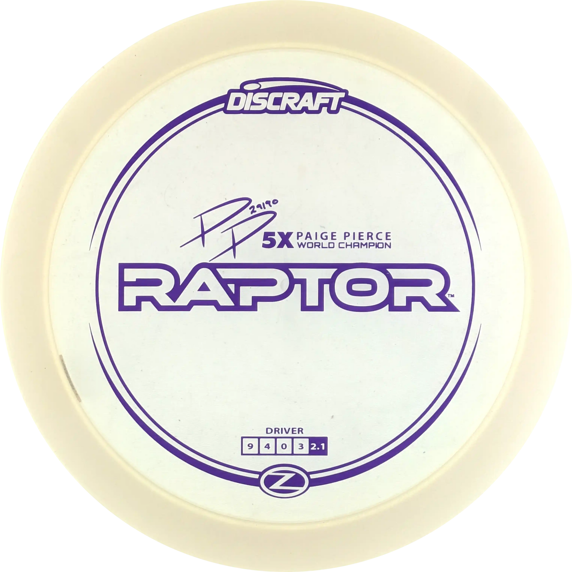 Z-line Paige Pierce Raptor