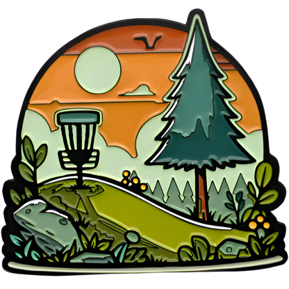 Disc Golf Valley Pin